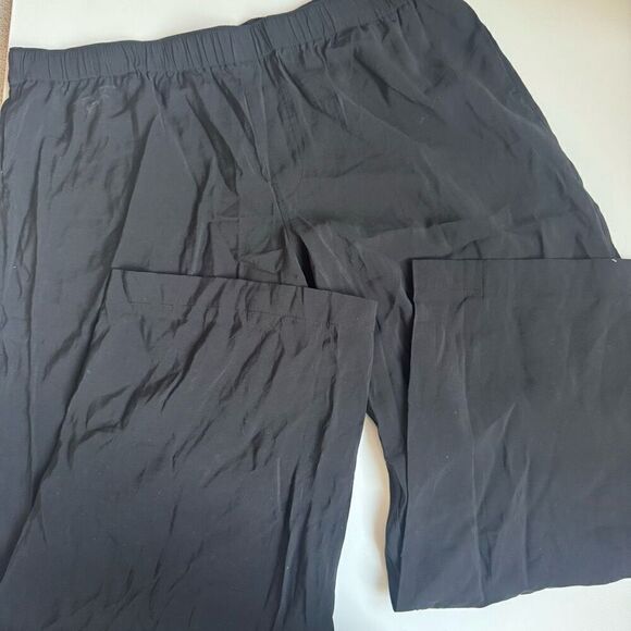 $78 Madewell Pull-On wide leg Pants in soft drape size 1x - Picture 2 of 5